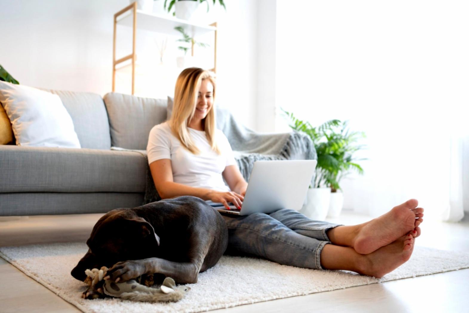 Team collaborating on financial analysis in modern office environment